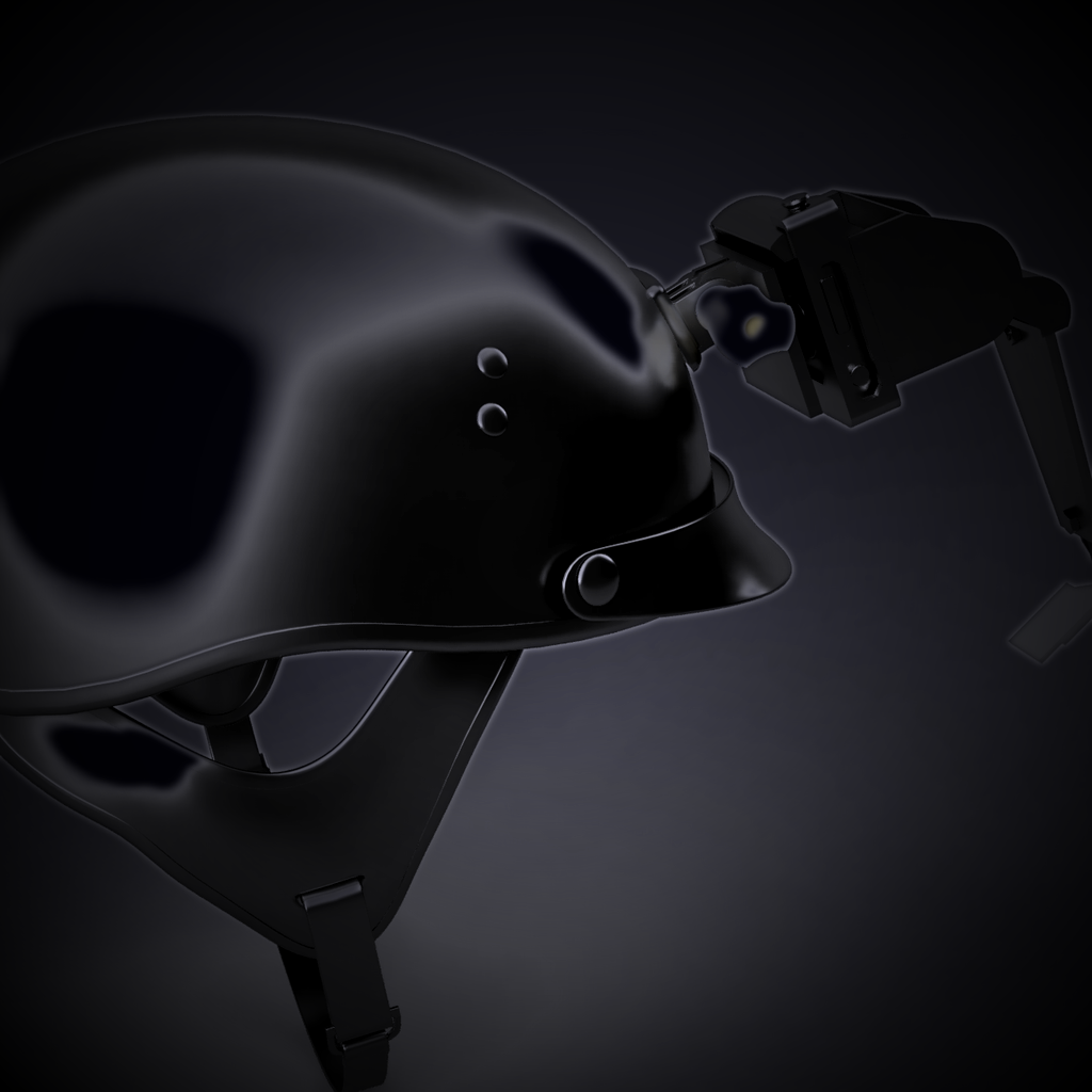 SnowVi HUD mounted on snow goggles